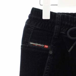 DIESEL KRAILEY JOGG BOYFRIEND コーデュロイパンツ イージーパンツ スキニー スリム ロング 23 XS 黒