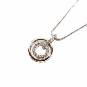 SWAROVSKI 3点セット ネックレス ペンダント ピアス クリスタル シルバー