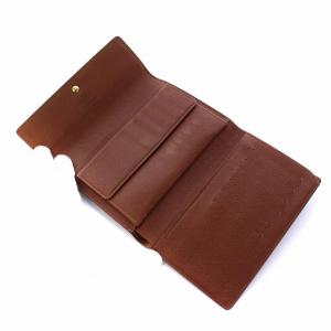 LOUIS VUITTON ポルトトレゾール・エテュイ パピエ モノグラム 三つ折り財布 M61202