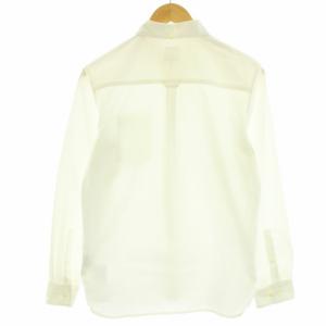 THE NORTH FACE オックスフォードボタンダウンシャツ カジュアルシャツ 長袖 M 白 ホワイト NR11400