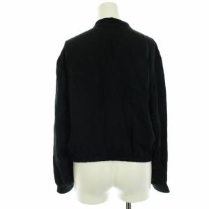 Theory 21SS TWILL COMBO ZIP BOMBER ブルゾン ジャケット ジップアップ 薄手 S 紺 ネイビー