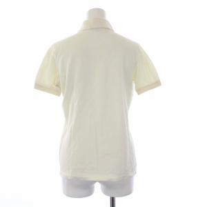 Salvatore Ferragamo ポロシャツ 半袖 ガンチーニ ゴールド金具 XS 白 ホワイト