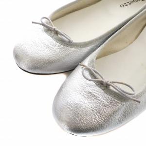 Repetto Cendrillon Ballerinas バレエシューズ パンプス フラット リボン ラウンドトゥ レザー 39 24.7cm