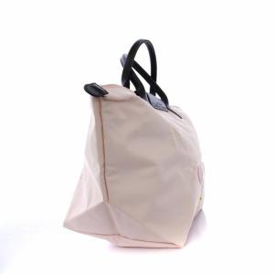 Longchamp ルプリアージュM バレンタイン トートバッグ ハンドバッグ ロゴ ハート ピンクベージュ