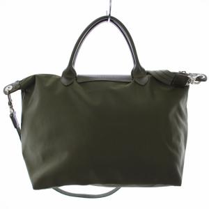 Longchamp ルプリアージュ ネオ LE PLIAGE NEO トートバッグ ショルダーバッグ 2way ナイロン カーキ