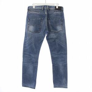 DIESEL BELTHER デニムパンツ ジーンズ レギュラースリム テーパード ボタンフライ Ｗ30 L32 M 青 ブルー 0838N