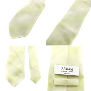 ARMANI COLLEZIONI ネクタイ 4本セット まとめ売り 総柄 ライトグリーン ベージュ 水色 ライトブルー