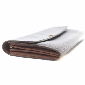 LOUIS VUITTON モノグラム ポルトフォイユ・サラ 長財布 ロングウォレット 二つ折り PVC 茶色 ブラウン ベージュ M61734 D OH
