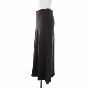 EVERYDAY I LIKE 21SS Jersey Flare ジャージーフレアスカート ロング イージー 茶 ブラウン