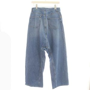 MM6 Maison Margiela 20AW Medium Wash Drop Crotch Jeans デニムパンツ ウォッシュ サルエル パンツ 40 M