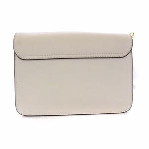 TORY BURCH ショルダーバッグ クロスボディバッグ レザー チェーン アイボリー