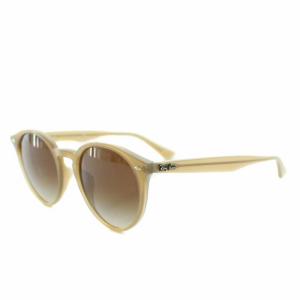 Ray-Ban アジアンフィット サングラス 眼鏡 ウェリントン プラスチックフレーム 5120 150 ベージュ 茶 ブラウン RB2180-F