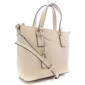 kate spade new york ショルダーバッグ ハンドバッグ 2way レザー ベージュ PXRU7155