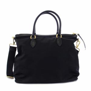 PRADA テスートナイロントートバッグ ハンドバッグ ショルダーバッグ 2WAY ブラック 1BC060