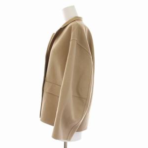 Drawer 20AW ウールケヌキショートコート ジャケット アウター 36 ベージュ