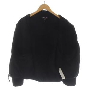 Patagonia シンチラジャケット フリース ジップアップ ハイネック S 黒 ブラック 22955FA22
