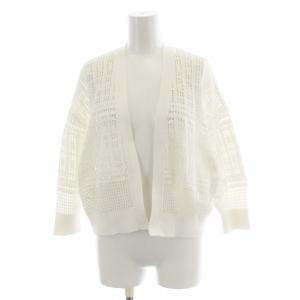 22SS カーディガン ボレロ 長袖 36 S 白 ホワイト