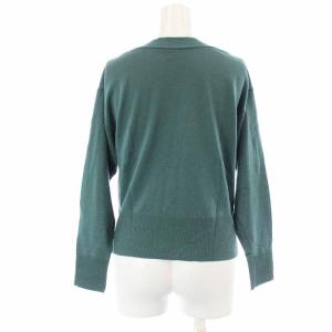 Diagram 19AW カーディガン ニット 長袖 ウール 36 S 緑 グリーン