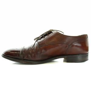JOHN LOBB HAMPSTEAD ビジネスシューズ メダリオンキャップトゥ レザー 28cm ブラウン