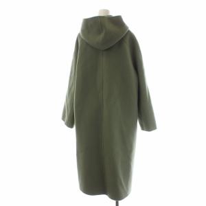 STUNNING LURE 19AW フーデッドコート ロング ホック ウール 1 S 緑 グリーン