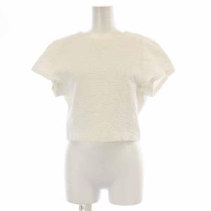 alice + olivia セットアップ 上下 カットソー フレアスカート 半袖 ひざ丈 白 ホワイト