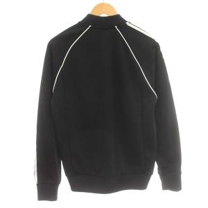 adidas ジャージ セットアップ トラックジャケット パンツ ライン M 黒 ブラック