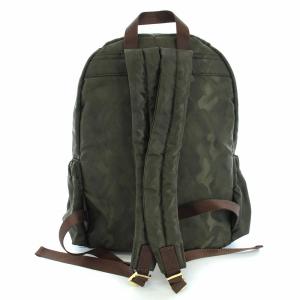 russet デイリーラシット Daily russet リュックサック デイパック 総柄 ナイロン カーキ