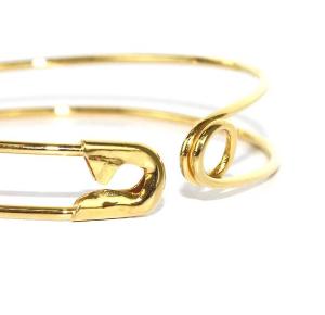 sacai ピンモチーフ ブレスレット バングル ゴールドカラー