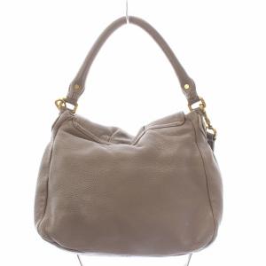 MARC by MARC JACOBS ハンドバッグ ショルダーバッグ 2WAY カウレザー グレージュ M3PE084 D