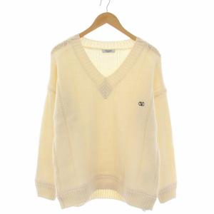 VV3KC13J75L チルデンVネックニット M アイボリー