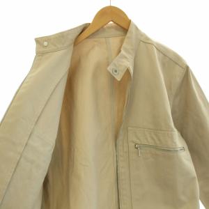 dunhill ブルゾン ジャケット アウター ジップアップ S R fit ベージュ