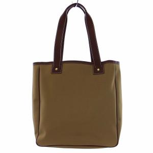 HUNTING WORLD トートバッグ ロゴワッペン カーキ