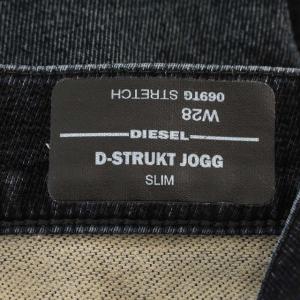 DIESEL デニムパンツ D-STRUKT JOGG USED加工 28 青 ブルー
