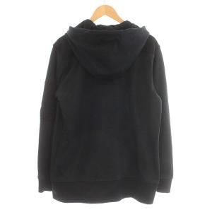DIESEL BLACK GOLD パーカー スウェット ジップアップ M 黒 ブラック