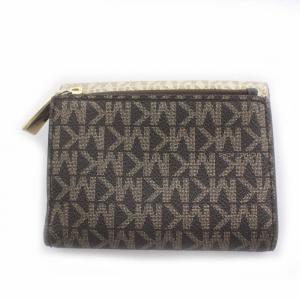 MICHAEL KORS JET SET CHARM エンベロープ トライフォールド ミディアム MKシグネチャー 財布 ニつ折り 小銭入れ レザー