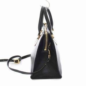 Sophie Hulme ハンドバッグ ショルダーバッグ 2WAY レザー 黒 ブラック ゴールド