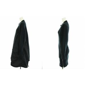 sacai Sponge Sweat MA-1 Dress ワンピース ひざ丈 長袖 2way 1 S