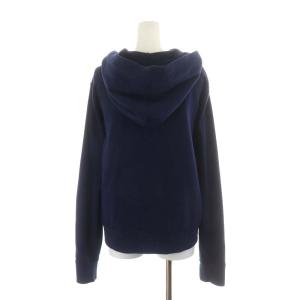 POLO RALPH LAUREN パーカー ジップアップ 長袖 コットン L 紺 ネイビー