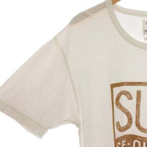 visvim JUMBO TEE S/S (SUB) ジャンボ Tシャツ カットソー 半袖 クルーネック プリント 2 白 ホワイト