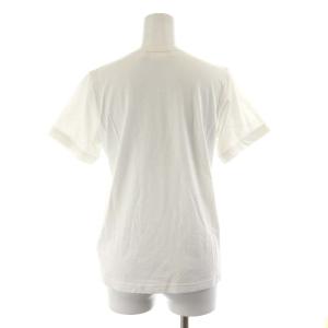 COMME des GARCONS ガール GIRL AD2017 Tシャツ カットソー 半袖 フリル コットン M 白 ホワイト