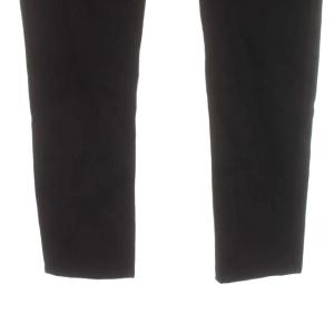 BLACK LABEL CRESTBRIDGE デニムパンツ ジーンズ スリム 裏地チェック LL 黒 ブラック