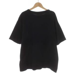 BLACK LABEL CRESTBRIDGE Tシャツ カットソー 胸ポケット チェック 半袖 クルーネック 丸首 L 紺 ネイビー
