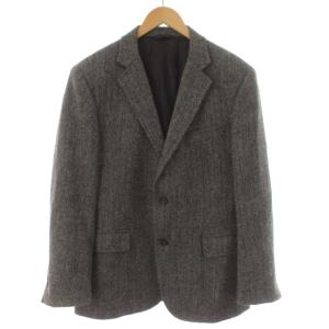 REGENT BROOKS TWEED テーラードジャケット シングル 段返り3つボタン ツイード ヘリンボーン 総裏地 センターベント
