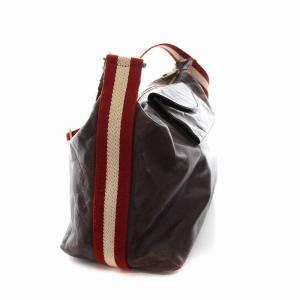 BALLY バリー 本革 レザー ショルダーバッグ 白 斜め掛け可能