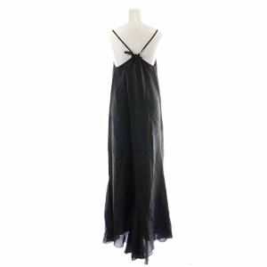 L'Appartement 22SS New Wash Maxi Onepiece ロング F 黒 22040560105310