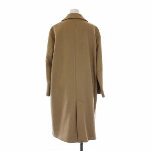 UNITED ARROWS Oversized Tailored Coat チェスターコート アウター ロング ウール オーバーサイズ 36 S ベージュ