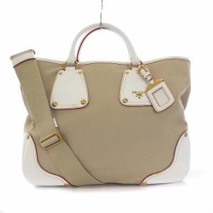 トートバッグ ハンドバッグ ショルダーバッグ 2WAY キャンバス ベージュ ホワイト