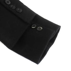 Frank Leder DEUTSCHELEDER JACKET ジャーマンレザージャケット コットン 2B XS ブラック