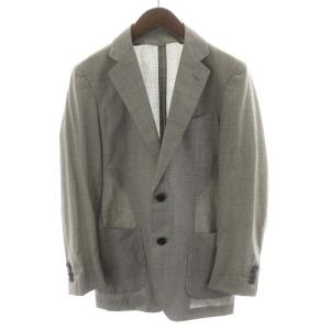 TOMORROWLAND スーツ セットアップ 上下 Loro Piana生地 テーラードジャケット シングル スラックス シルク混 絹混 42 M