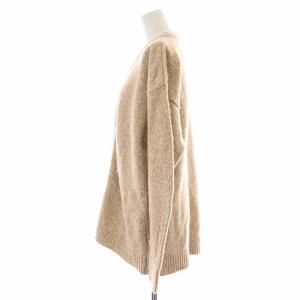 Mame Kurogouchi 21AW Wool Cashmere Brushed Knitted Cardigan カシミヤ混
